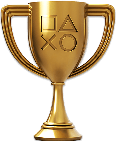 Gold trophy